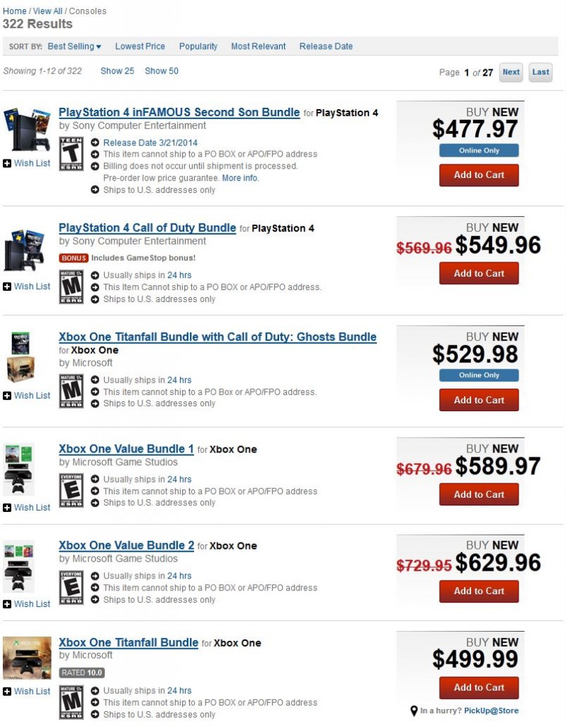 gamestop best selling march