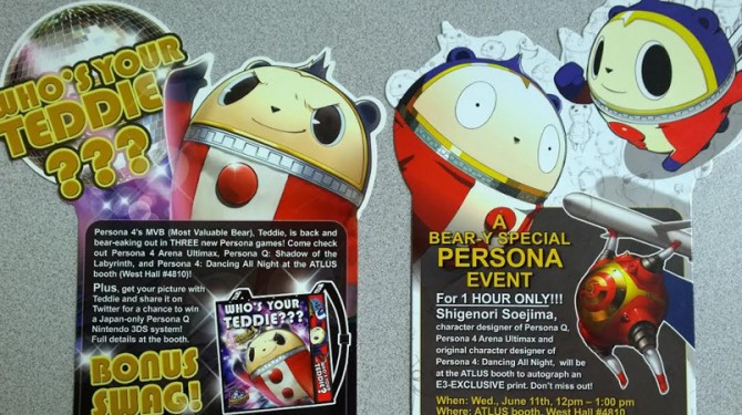 Atlus e3 badges