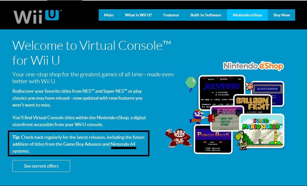 wii u virtual console n64