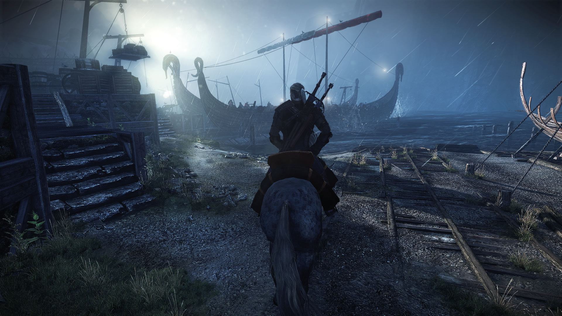 the-witcher-3-wild-hunt-horse-rain