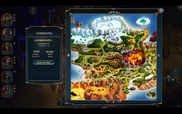 Lords of Xulima 03 - World Map